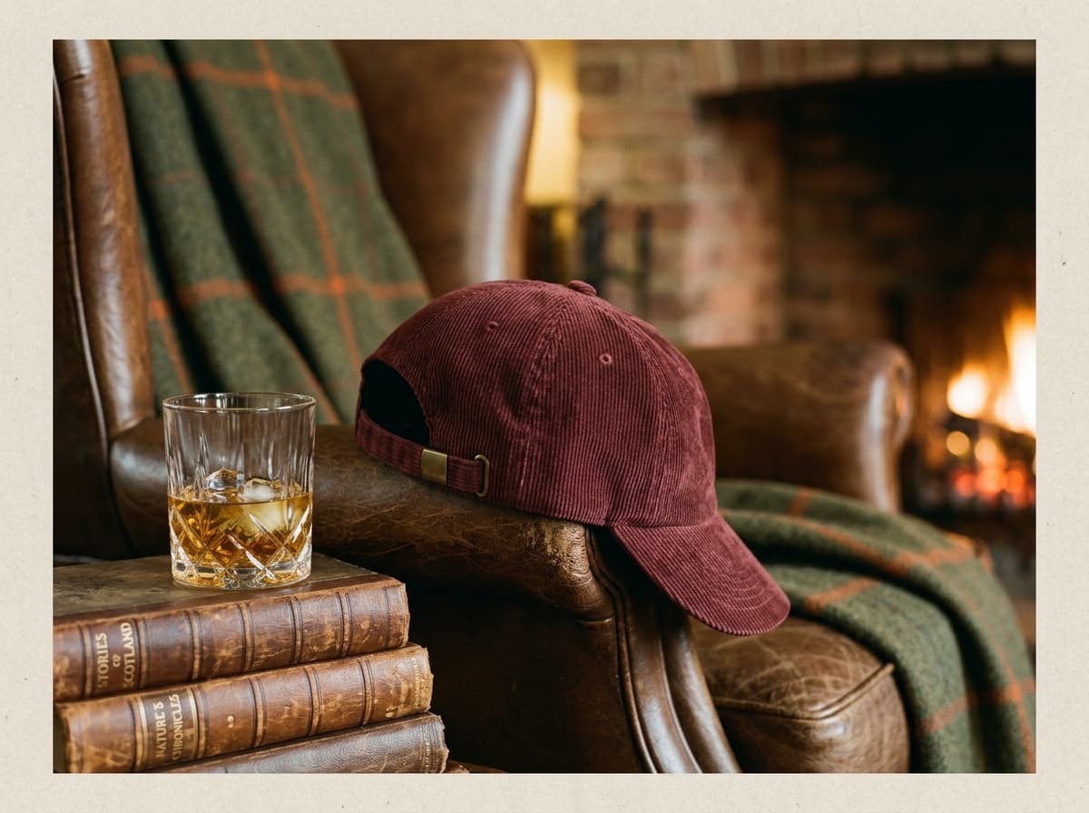 The "Carried Interest" Corduroy Cap - Image 1