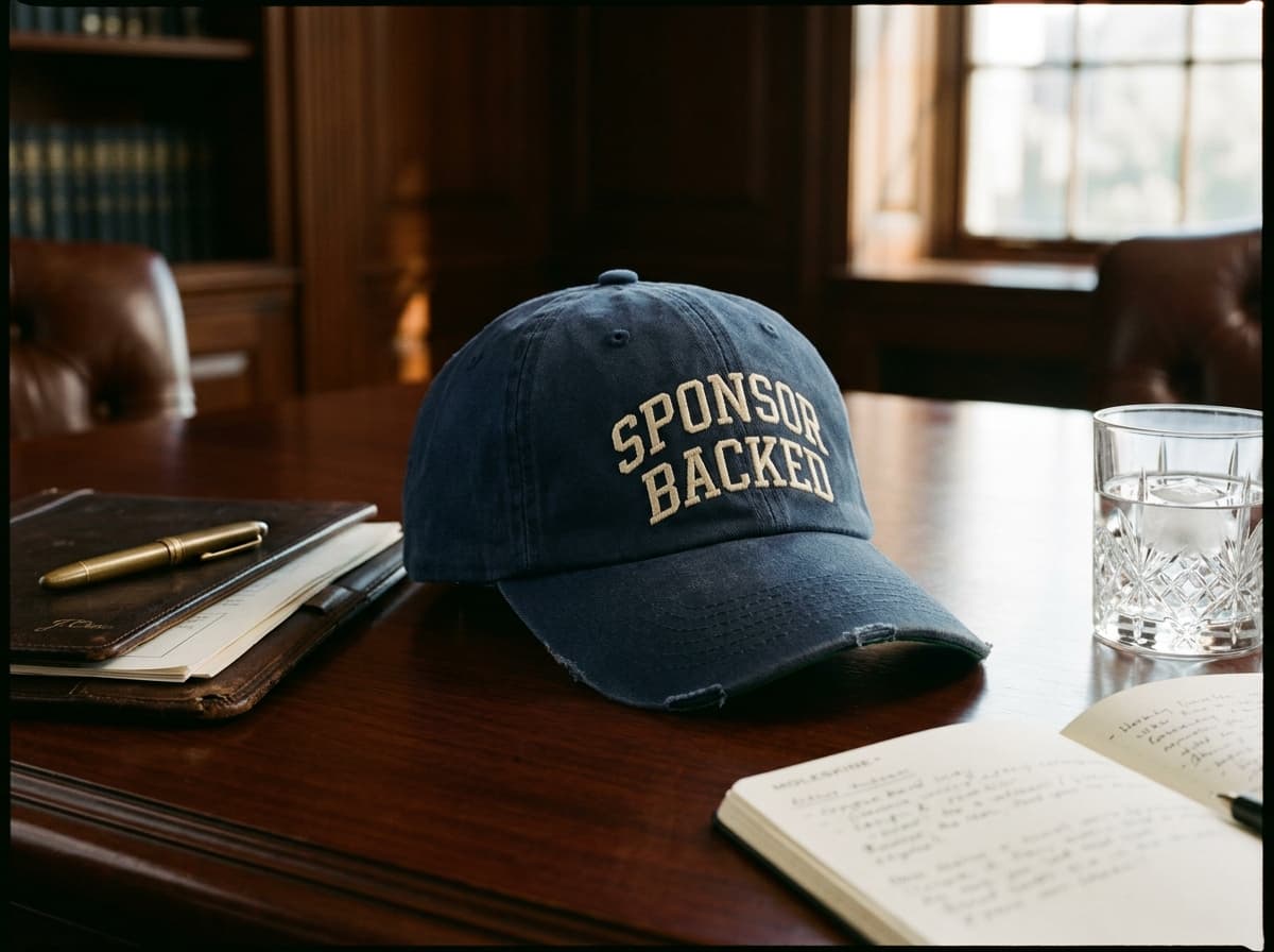 The Sponsor Backed Broken-In Chino Cap