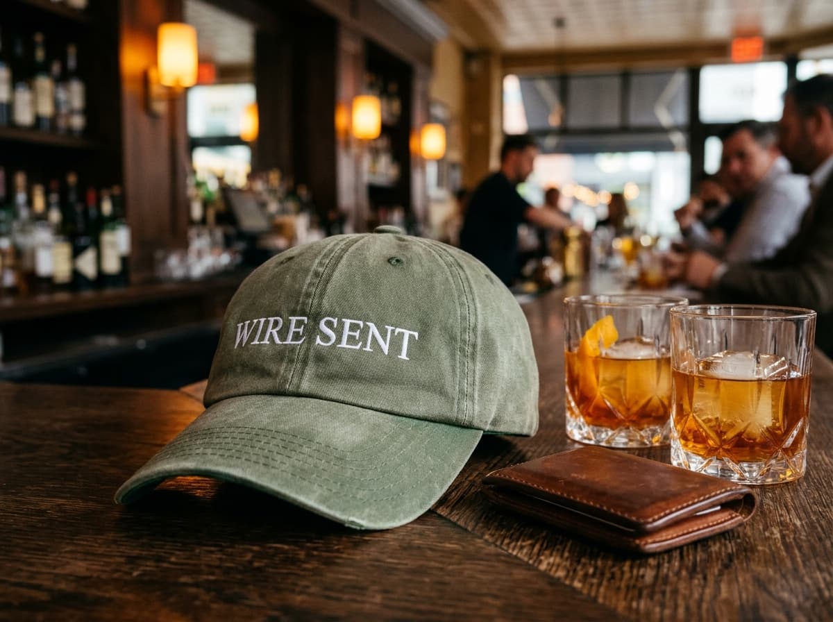 The "Wire Sent" Chino Cap